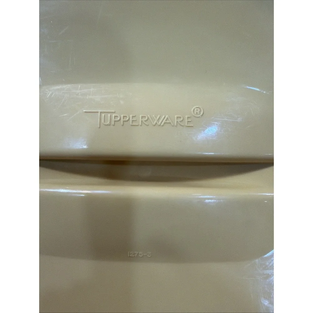 Vintage Tupperware Harvest Gold Microwave Vegetable Steamer 1273 2